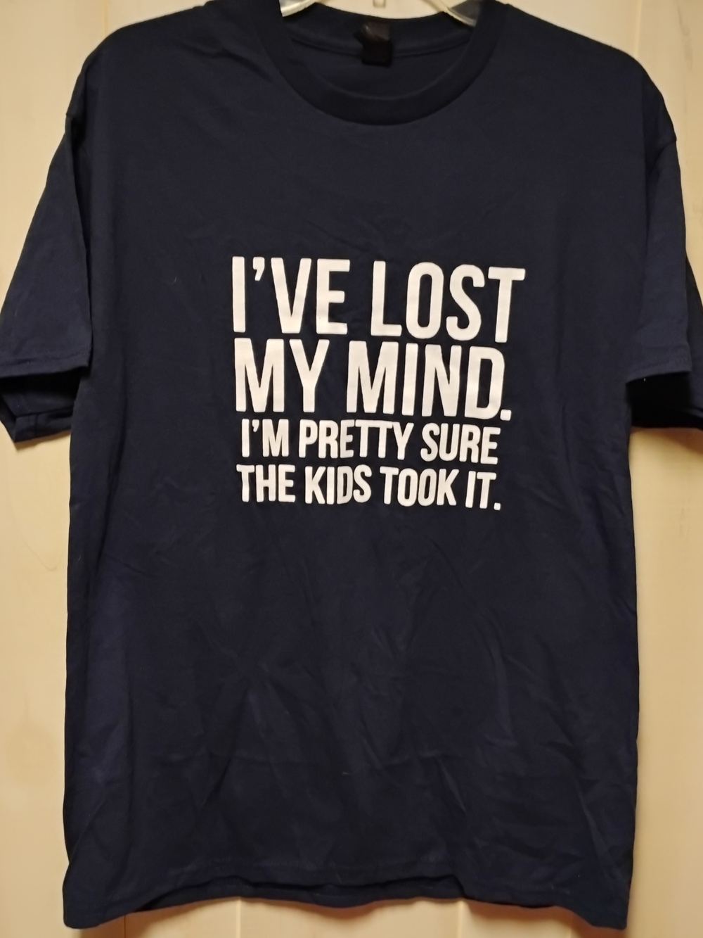 Funny Navy ' T-Shirt - 'I've Lost My Mind'